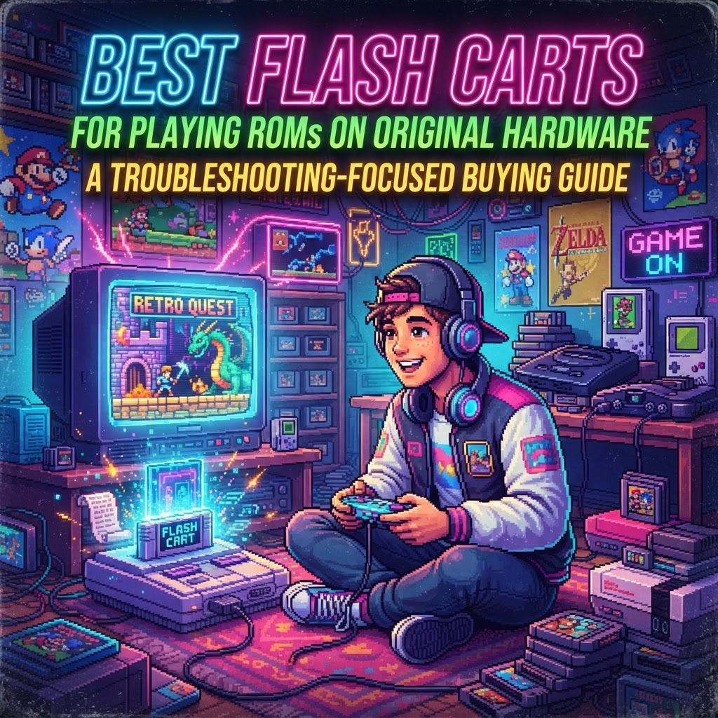 Best Flash Carts for Playing ROMs on Original Hardware: A Troubleshooting-Focused Buying Guide