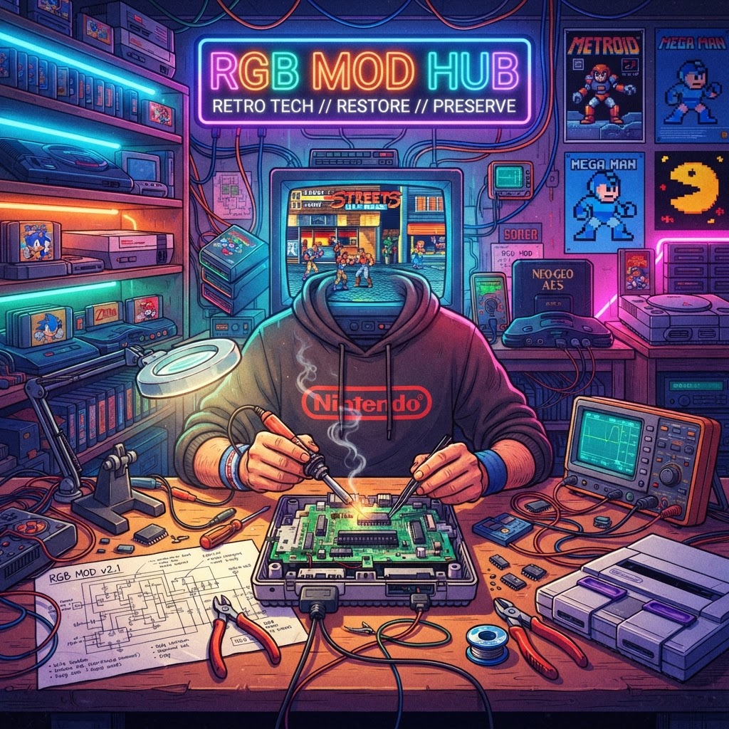 The Complete Guide to RGB Video Modding Classic Consoles: Restore, Preserve, and Play in Stunning Clarity — Buying Guide | RetroGamingVault