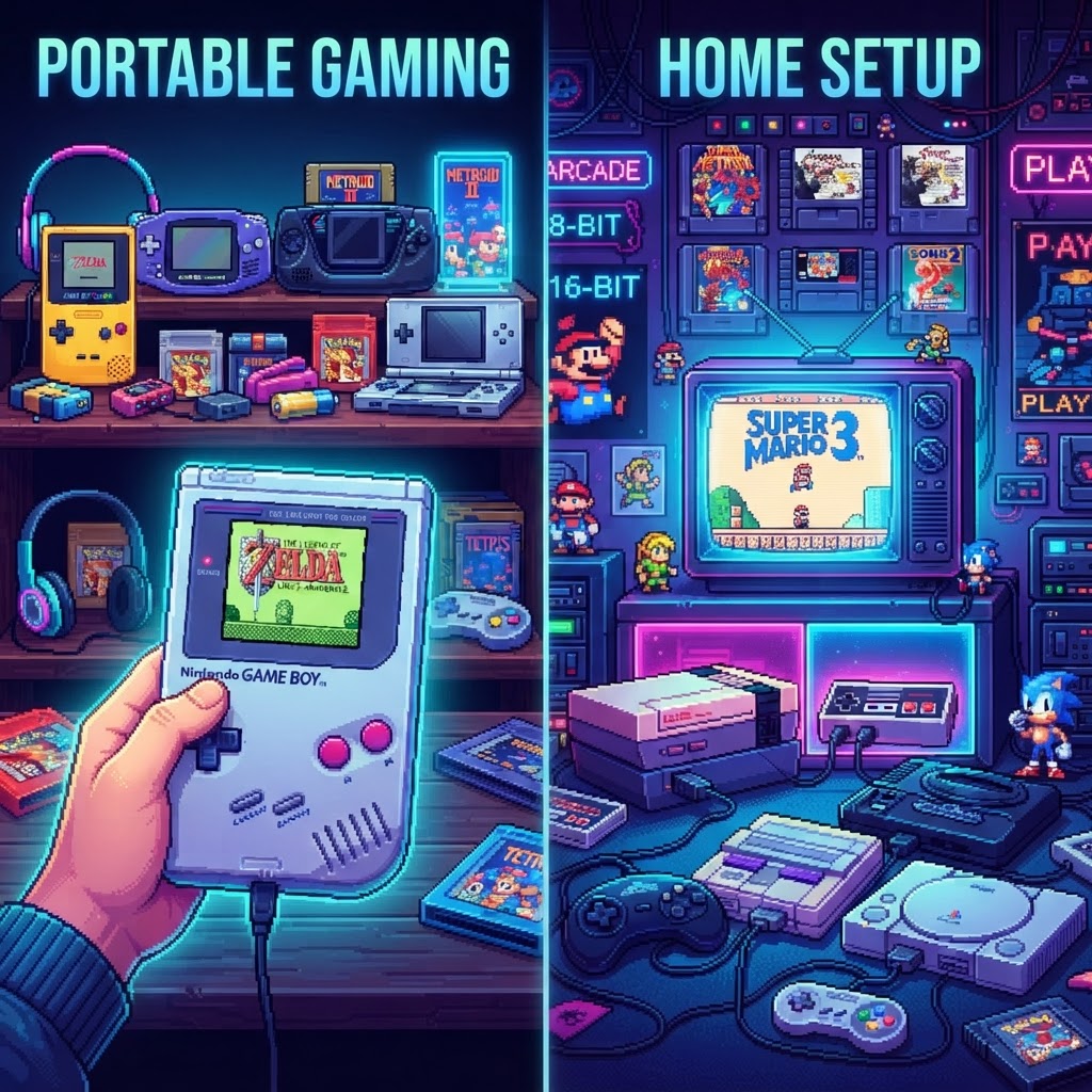 How to Identify Valuable Retro Games Worth Collecting: A Portable vs. Home Setup Guide