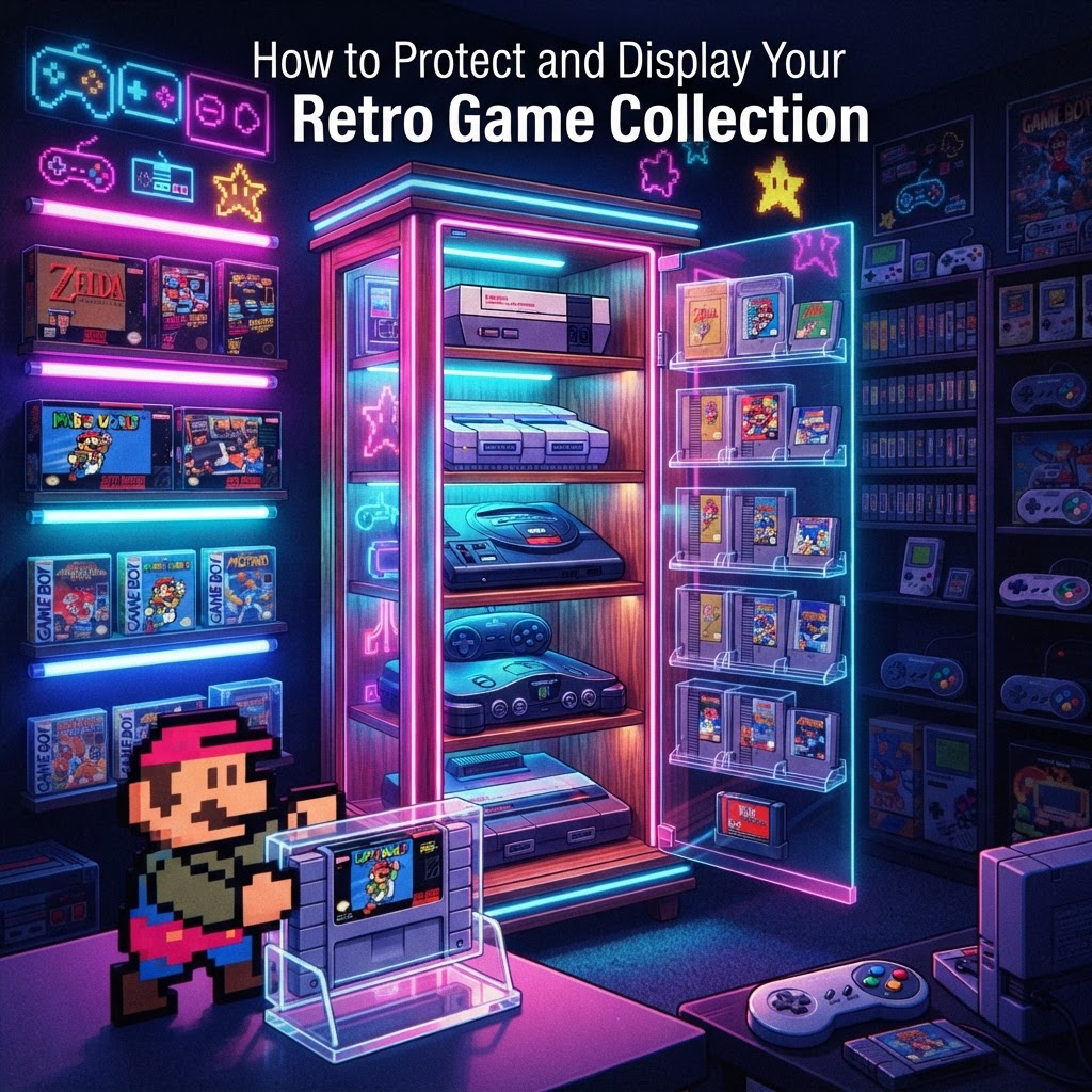 How to Protect and Display Your Retro Game Collection: Every Option Compared Side by Side