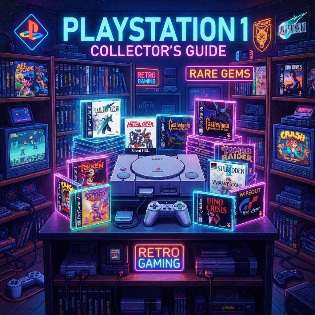 PlayStation 1 Games Collector Guide: Long-Term Value, Investment Potential & What to Buy Now