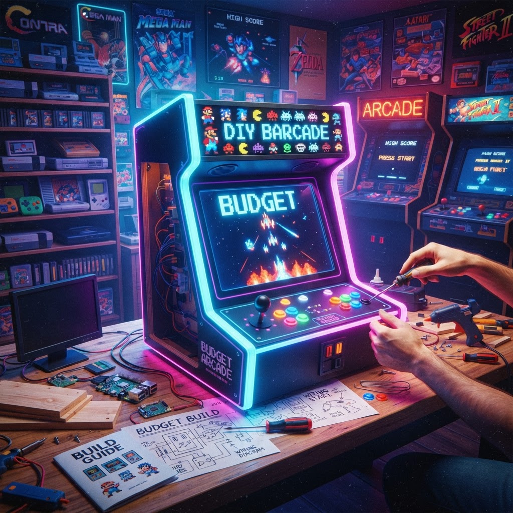 How to Build a Bartop Arcade Cabinet on a Budget: DIY Options Compared Side by Side — Buying Guide | RetroGamingVault