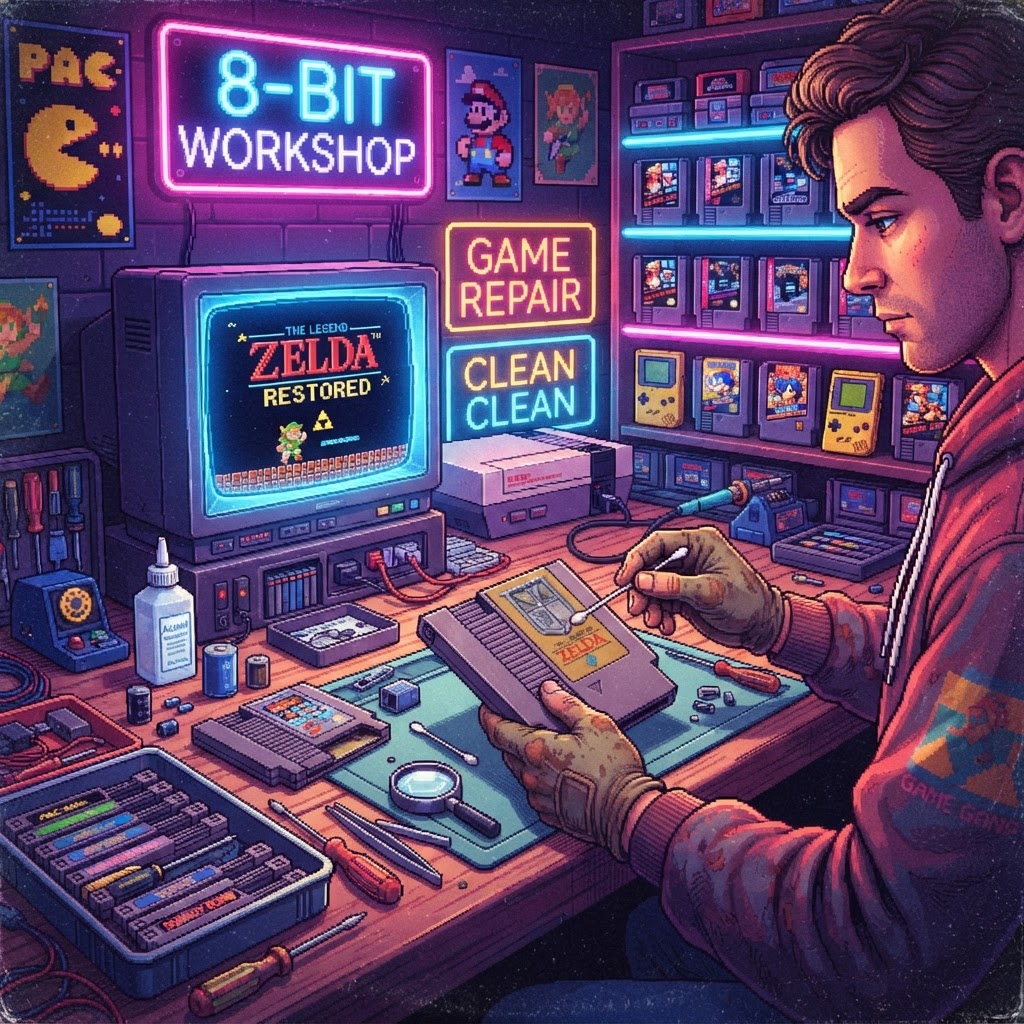 The Ultimate Guide to Restoring and Cleaning Vintage Game Cartridges