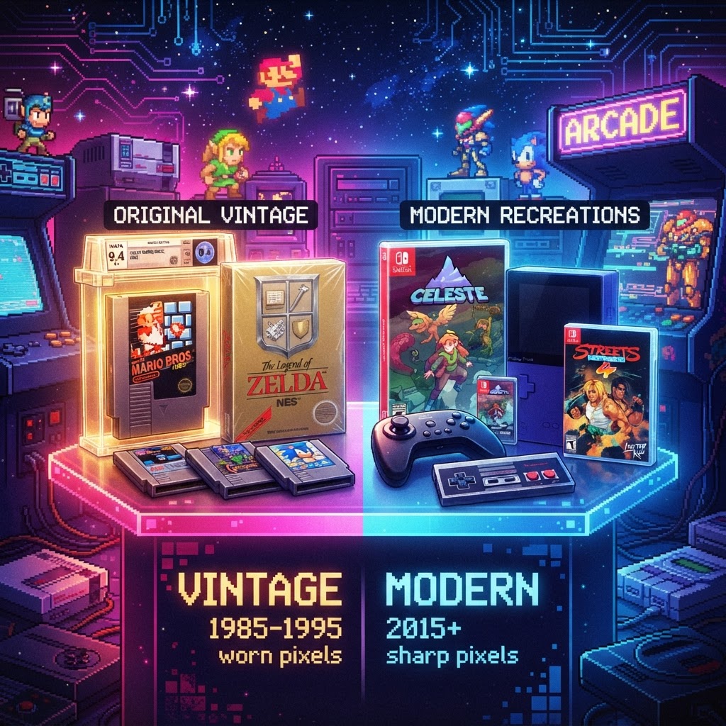 The Complete Guide to Game Grading and Sealed Collecting: Original Vintage vs. Modern Recreations