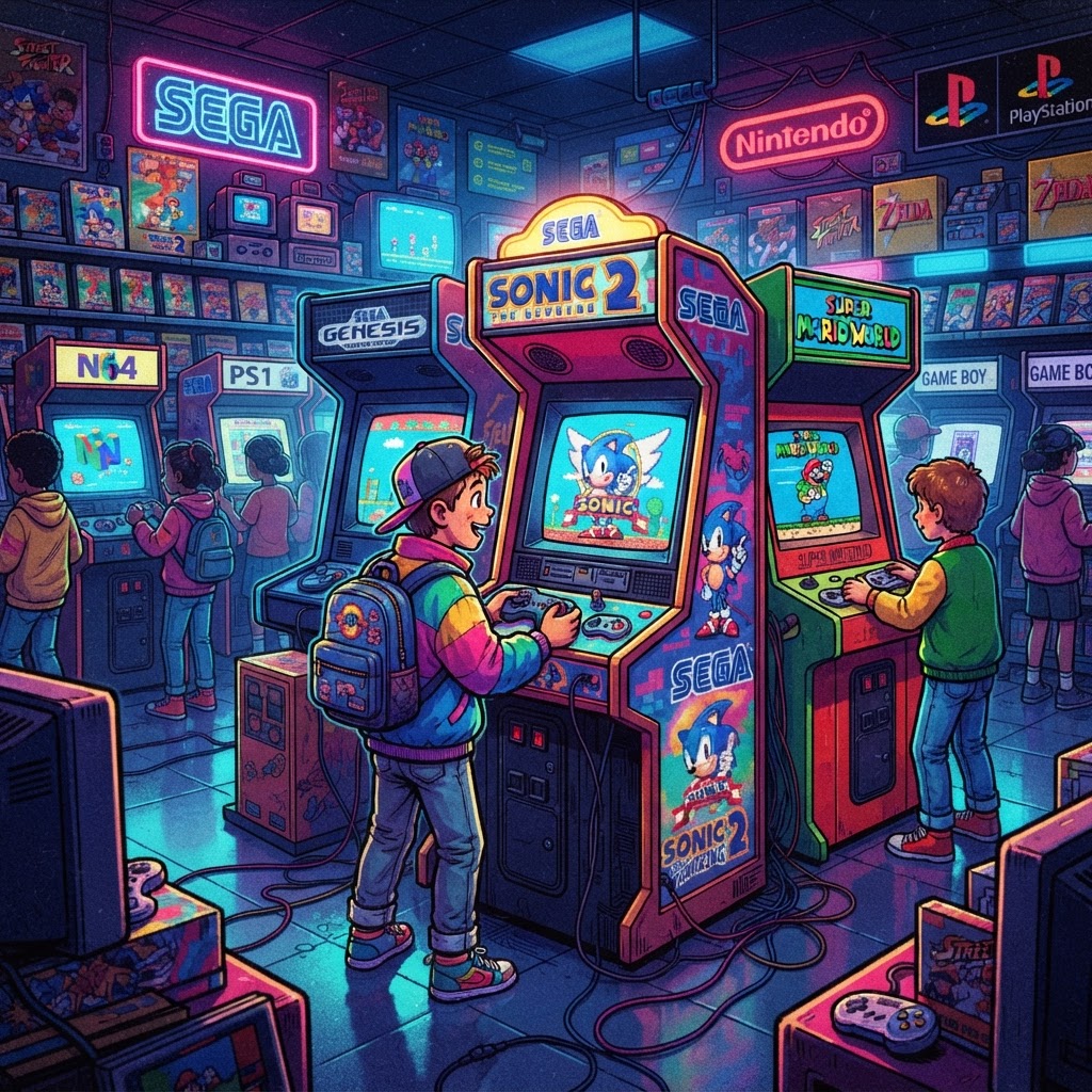 The Golden Age of Retail Gaming: How Demo Kiosks Defined Our Childhoods
