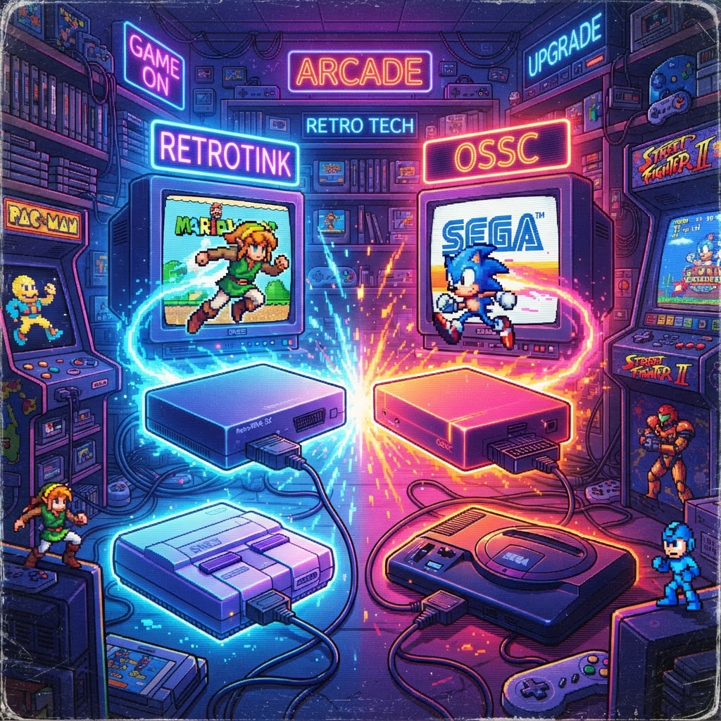 RetroTINK vs OSSC: Which Upscaler Should You Buy (Advanced Collector's Guide)