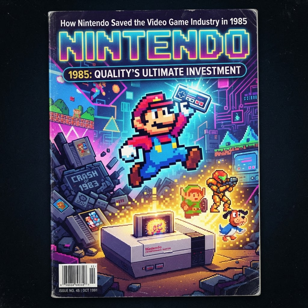 How Nintendo Saved the Video Game Industry in 1985: Why Quality Became the Ultimate Investment
