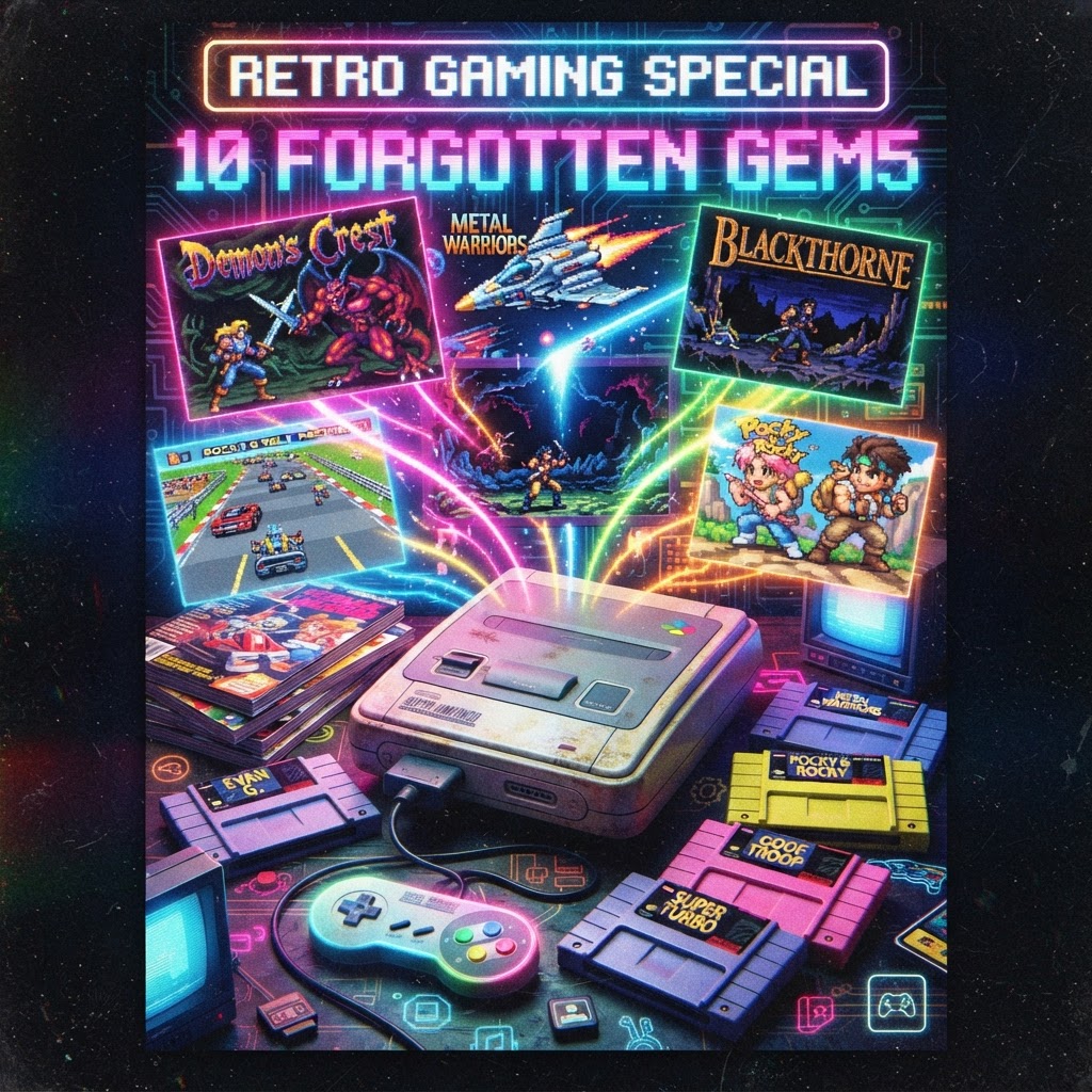 10 Forgotten SNES Gems That Deserve a Second Chance