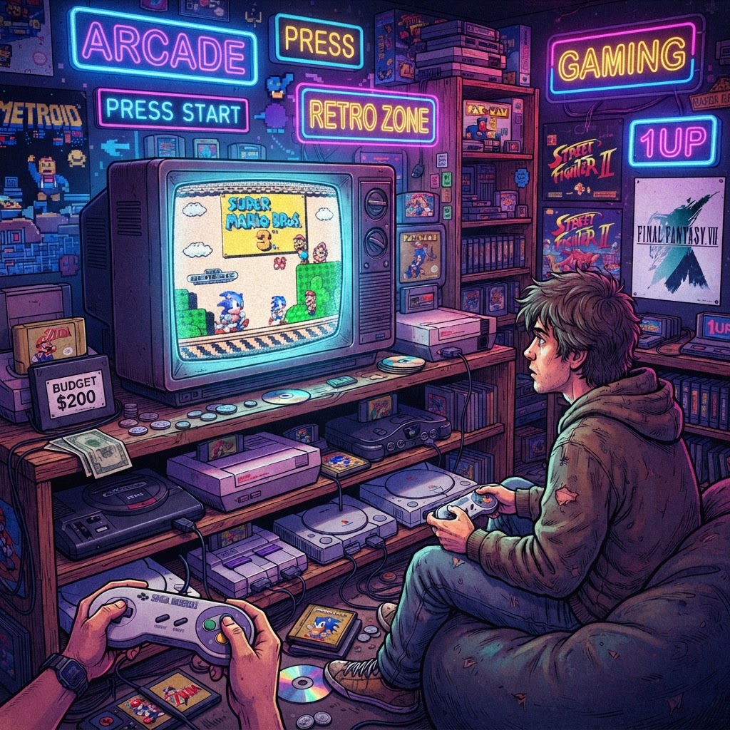 Best Budget Retro Gaming Setup Under $200: The Enthusiast's Guide to Building a Premium Collection on a Shoestring