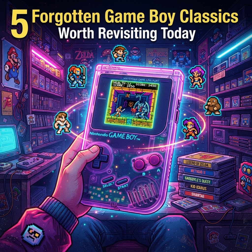 5 Forgotten Game Boy Classics Worth Revisiting Today