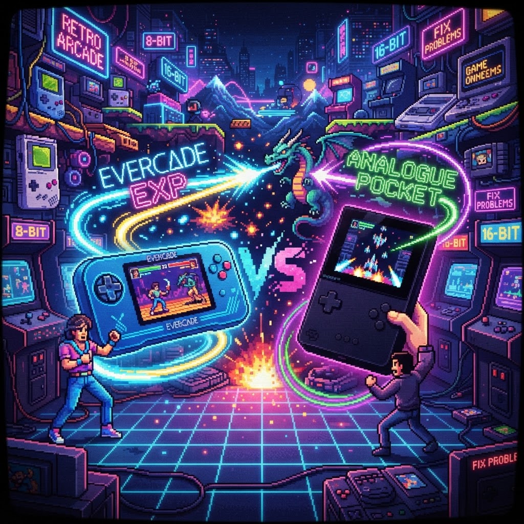 Evercade vs Analogue Pocket: Which Retro Handheld Is Right for You (Plus How to Fix the Most Common Problems)