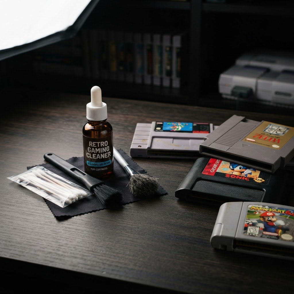 Game Cartridge Cleaning Kit