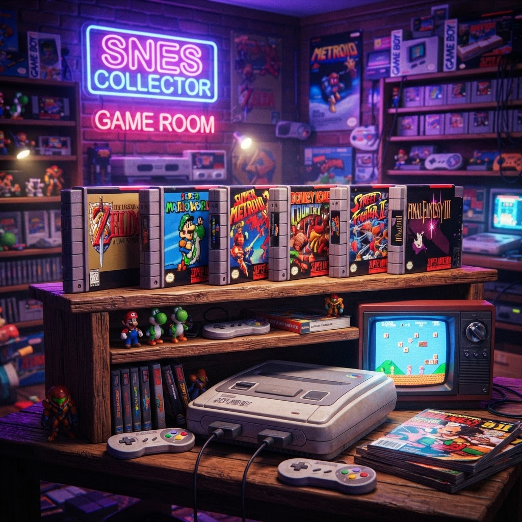 Super Nintendo Games Collector Guide for Complete Beginners: Everything You Need to Start Your SNES Collection — Collector Tips | RetroGamingVault