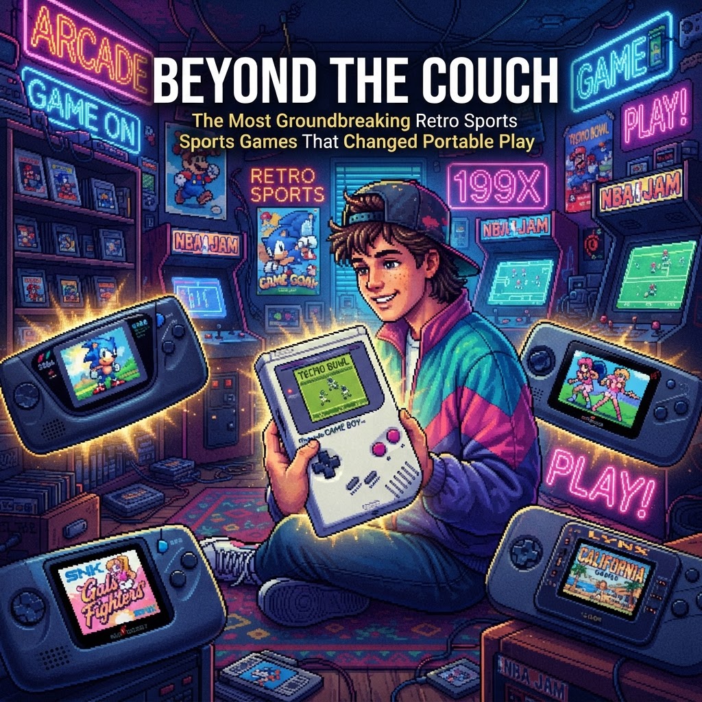Beyond the Couch: The Most Groundbreaking Retro Sports Games That Changed Portable Play