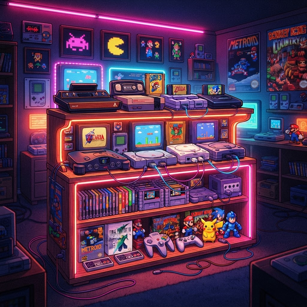How to Build the Ultimate Retro Gaming Display Shelf: A Complete Collector's Guide