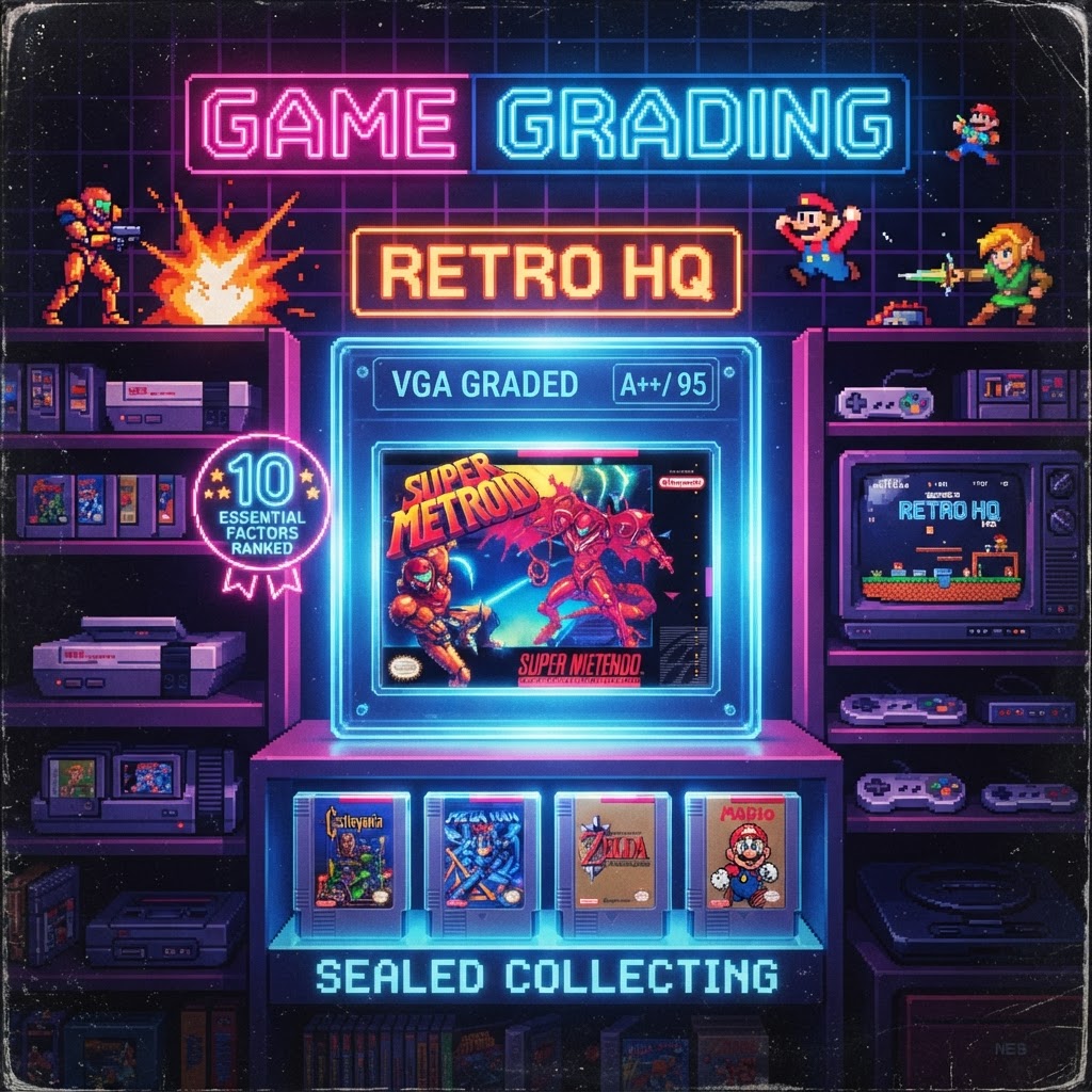 The Complete Guide to Game Grading and Sealed Collecting: 10 Essential Factors Ranked