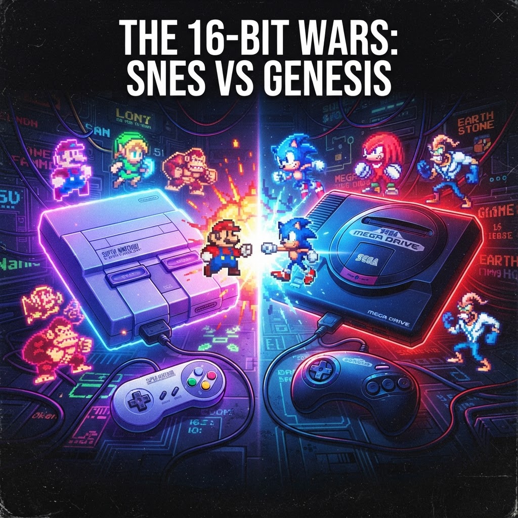 THE 16-BIT WARS: SNES VS GENESIS