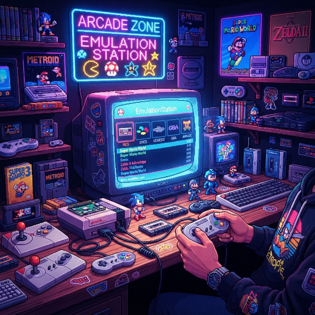 How to Set Up a Retro Gaming Emulation Station on a Tight Budget (2024 Guide) (Right-click to save image) How to Set Up a Retro Gaming Emulation Station on a Tight Budget (2024 Guide) — Buying Guide | RetroGamingVault