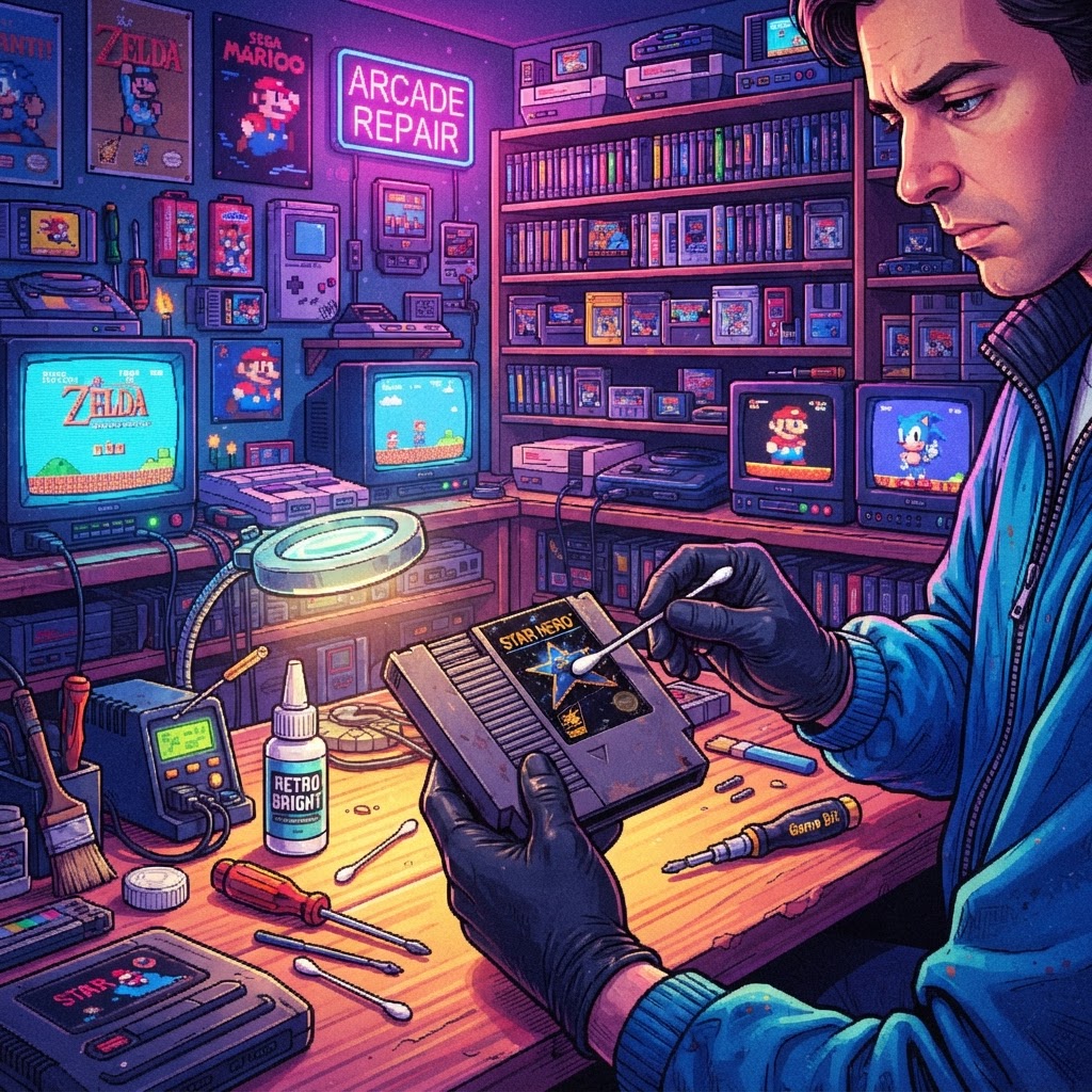 How to Restore and Clean Vintage Game Cartridges: Troubleshooting Common Problems & Practical Solutions
