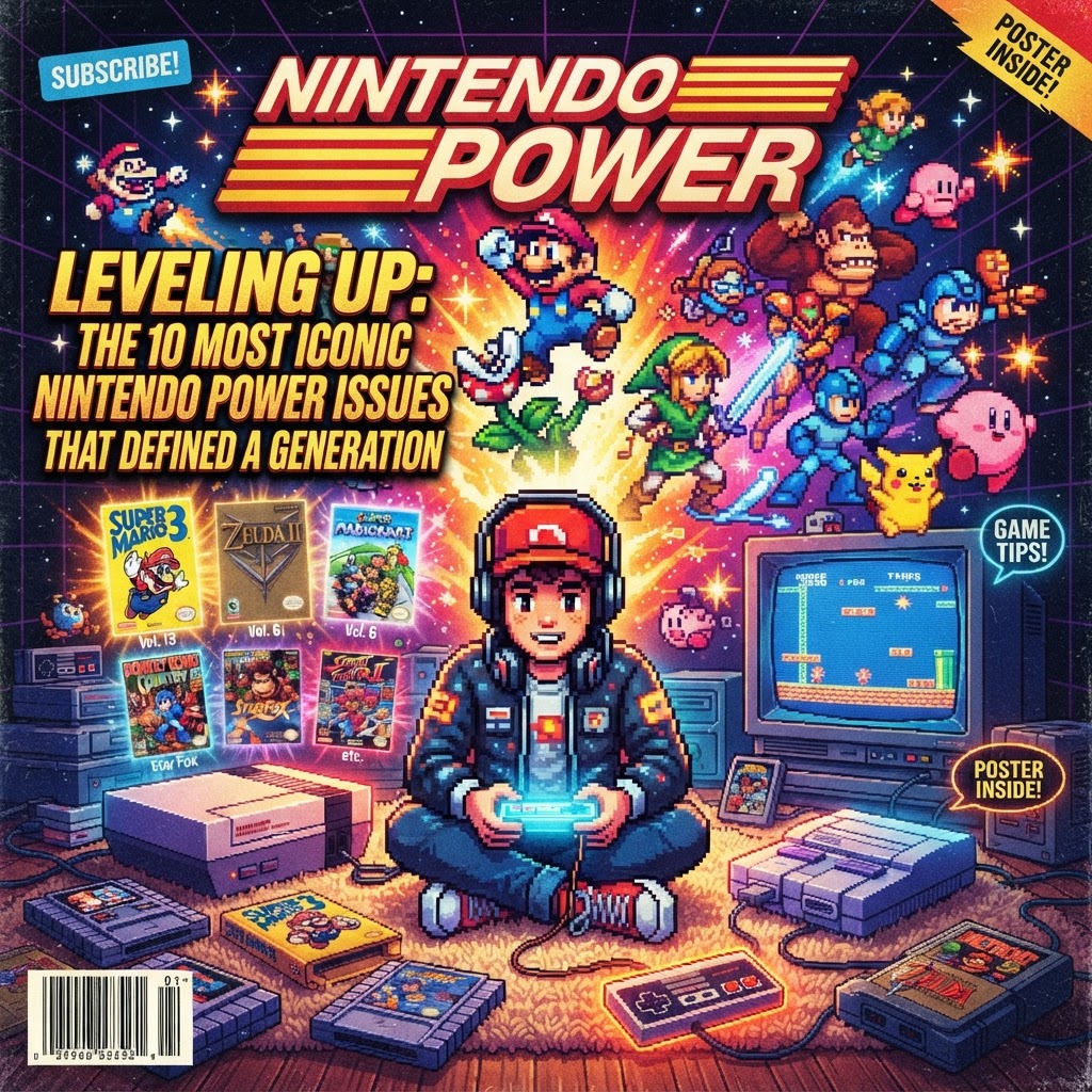Leveling Up: The 10 Most Iconic Nintendo Power Issues That Defined a Generation