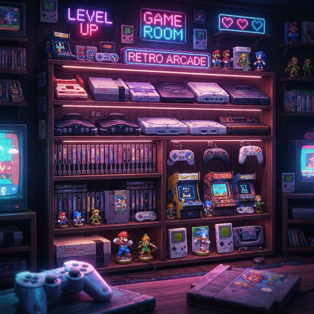 Building the Ultimate Retro Gaming Display Shelf: A Premium Collector's Guide
