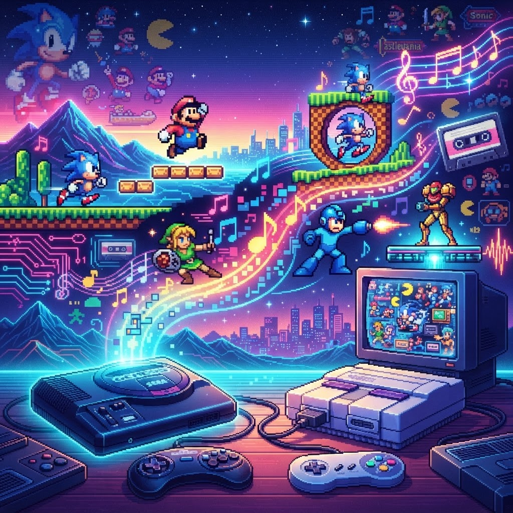 Sonic Landscapes: Iconic Video Game Soundtracks That Defined a Generation