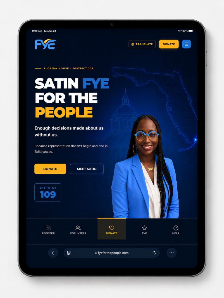 Fye For The People Logo & Merchandise Mockup preview
