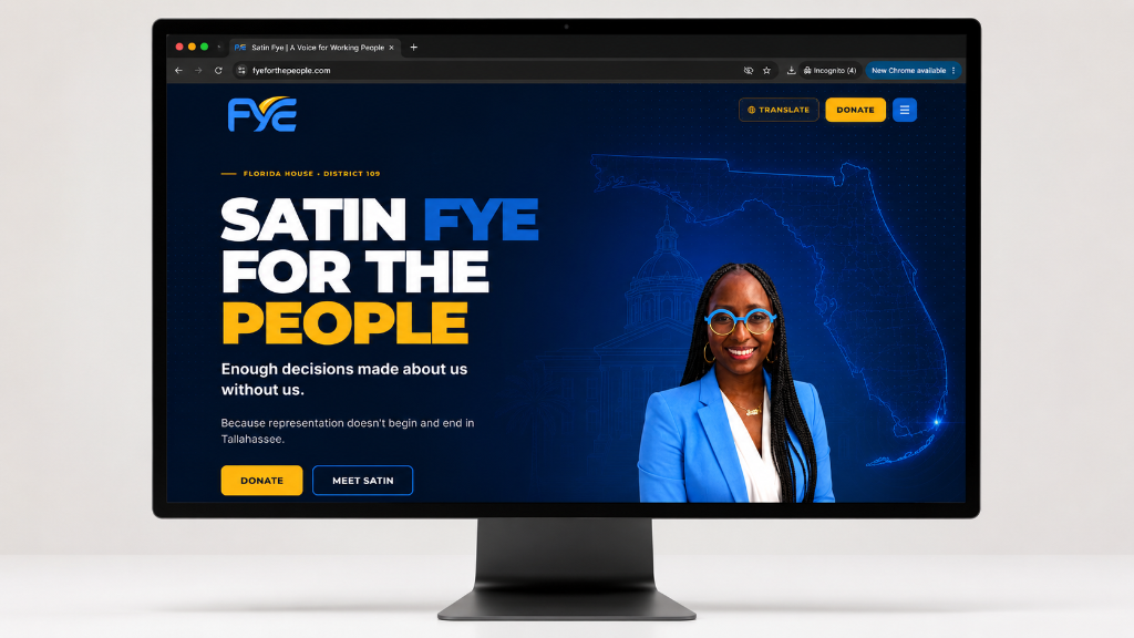 Fye For The People Logo & Merchandise Mockup preview