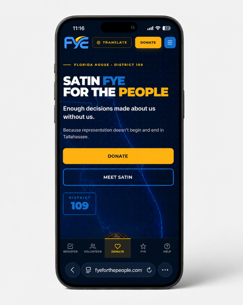 Fye For The People Logo & Merchandise Mockup preview