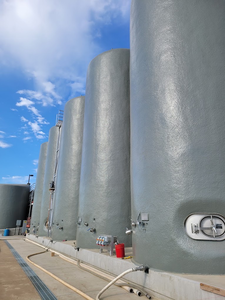 ECI insulated storage tanks