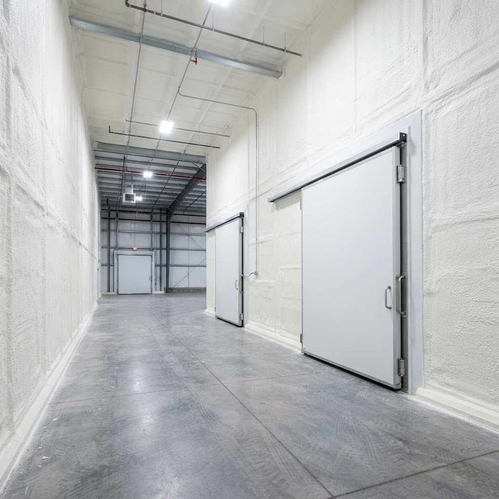 Cold Storage Insulation site project