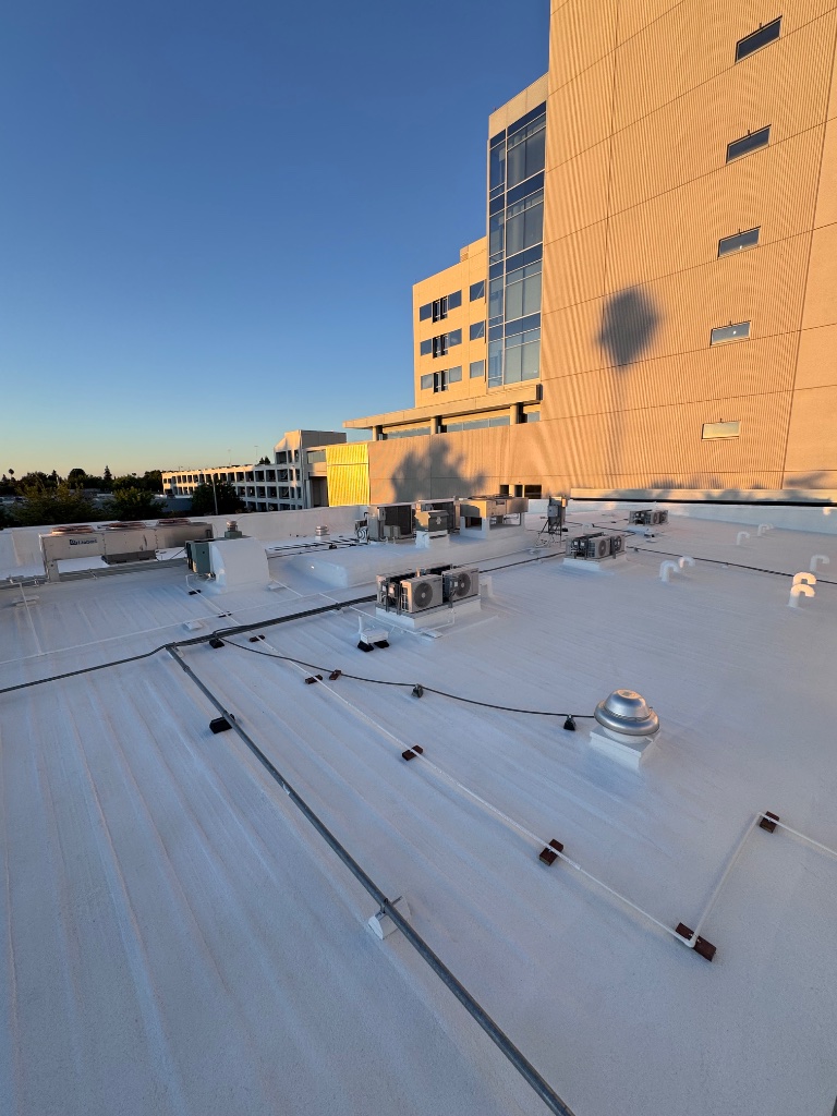 Spray Foam Roofing Recoat