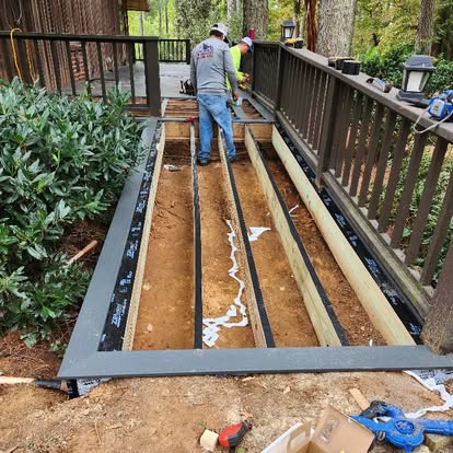 Composite Decking Install