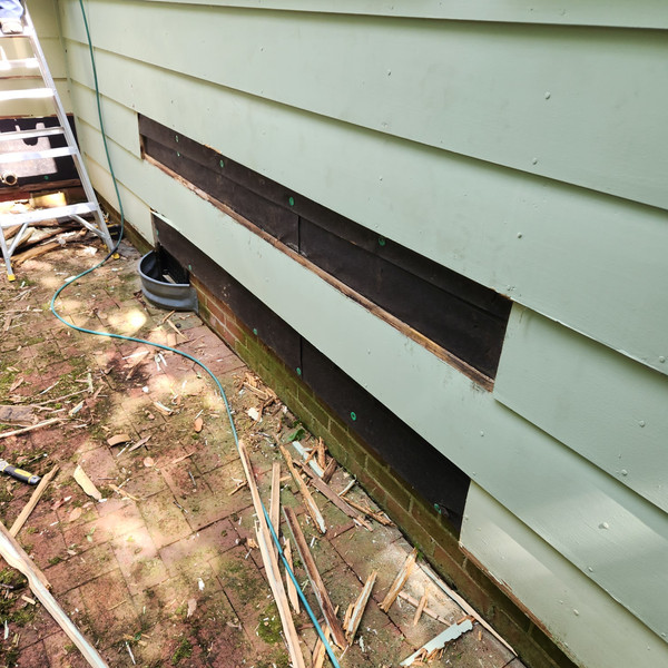 Siding Removal & Repair — MA Martinez Construction framing project in the Raleigh, NC area