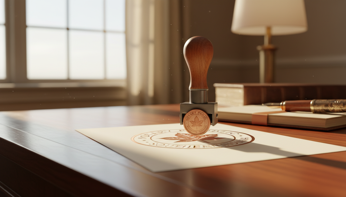Professional notary services