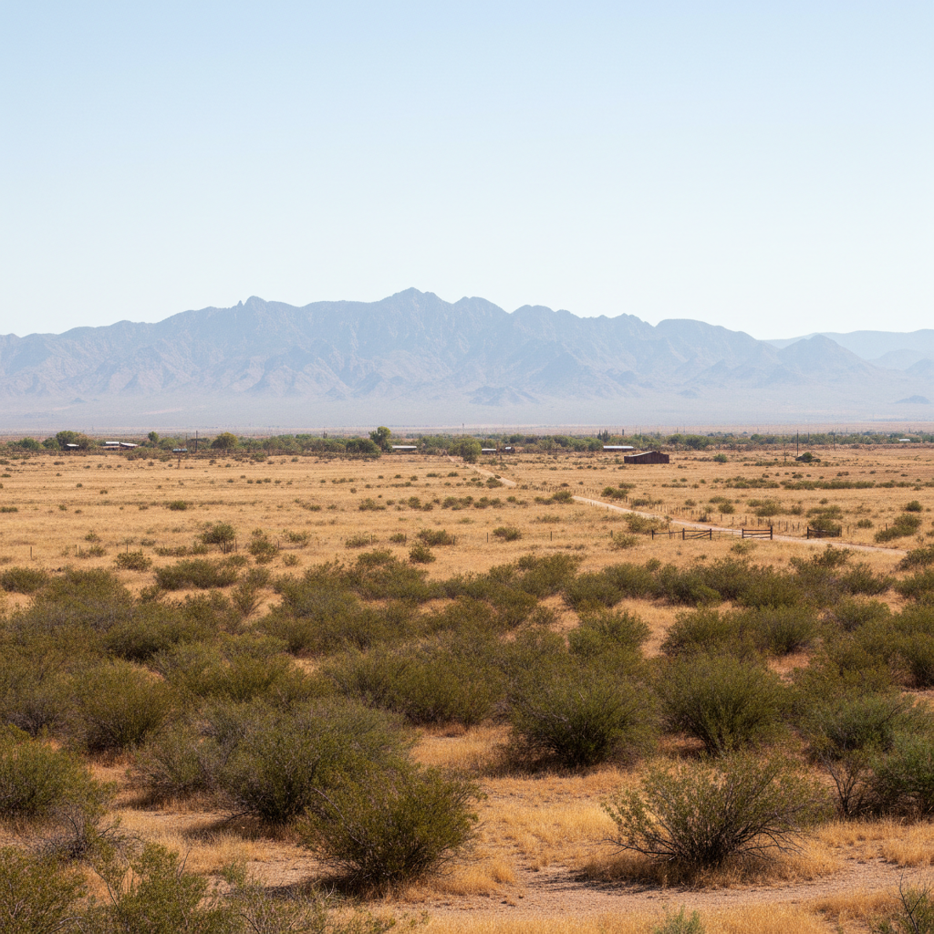 Sulphur Springs Valley Cochise County high desert rangeland mesquite