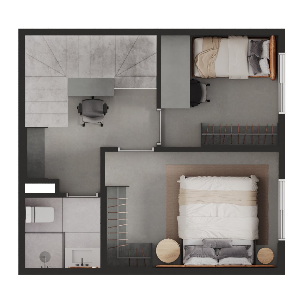 Duplex - Pavimento Superior
