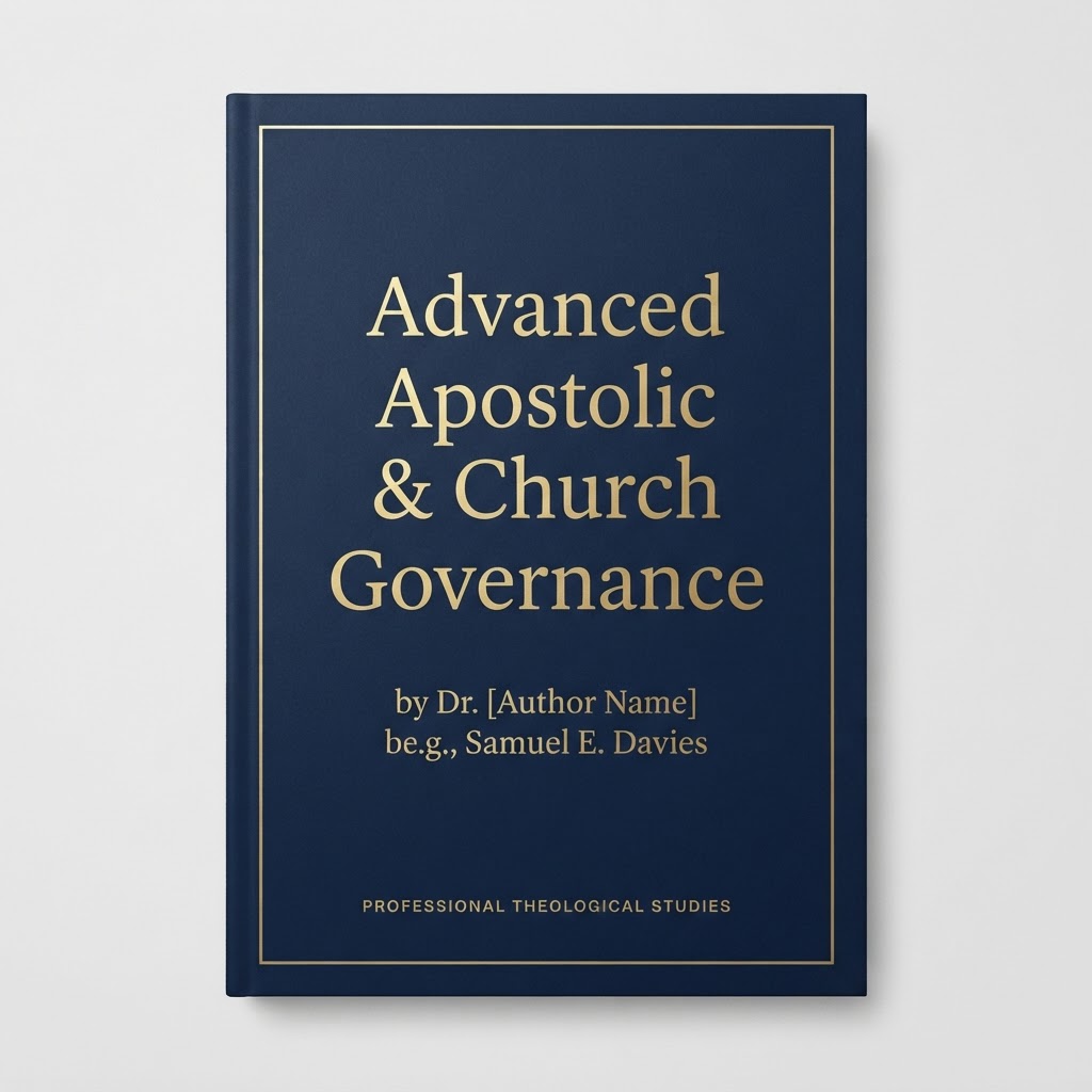 Advanced Apostolic Ministry & Church Governance