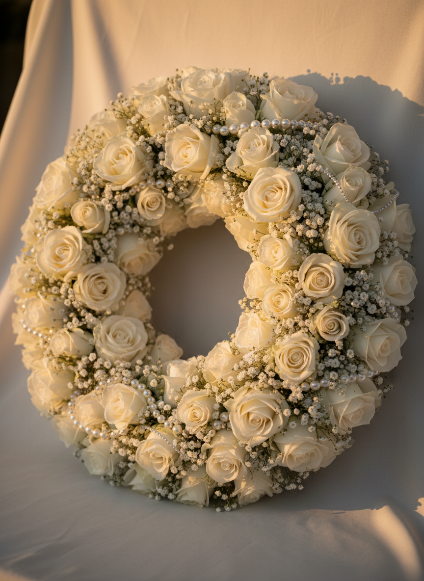 Pearl Wreath
