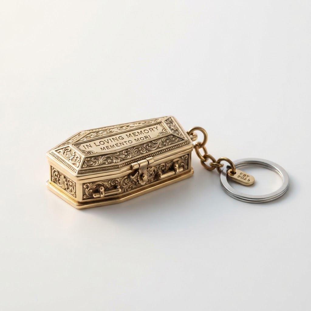 Casket Keychain Souvenir