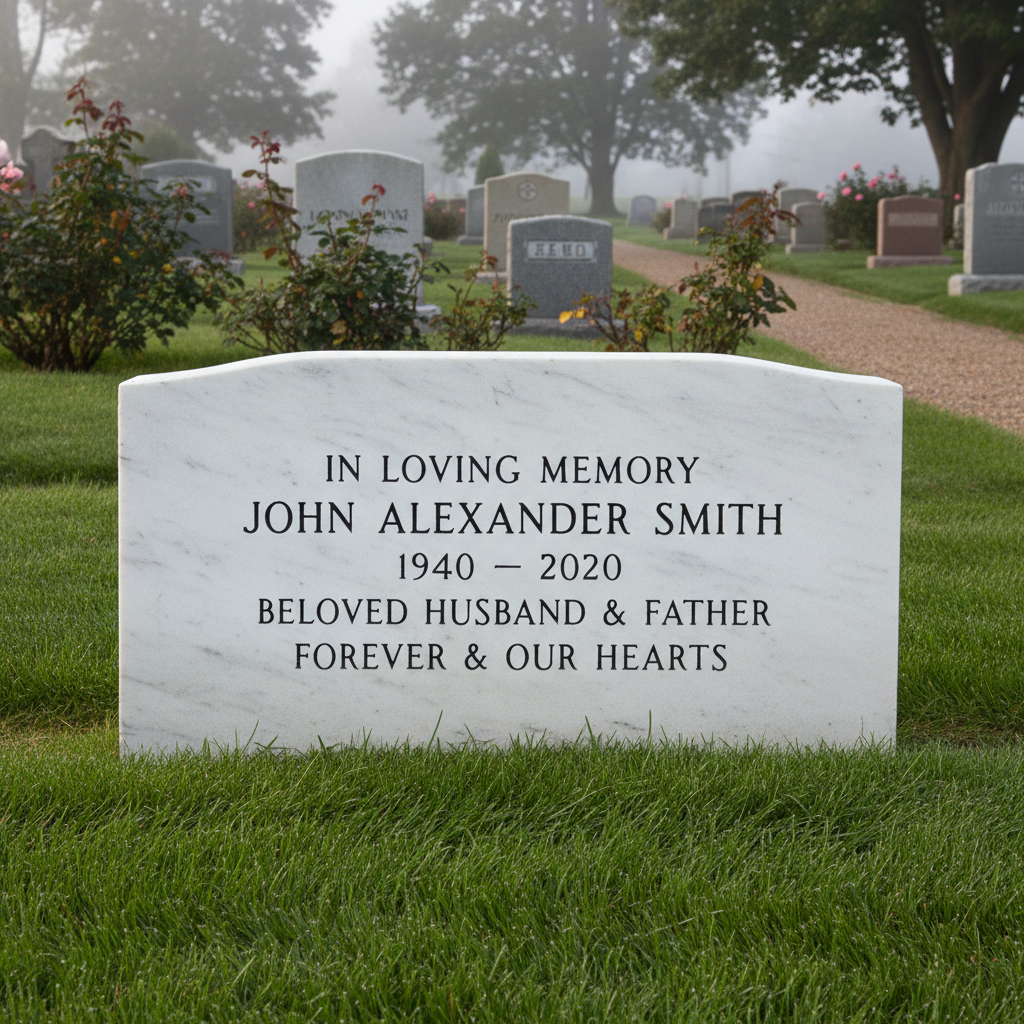 Classic Flat Marble Marker