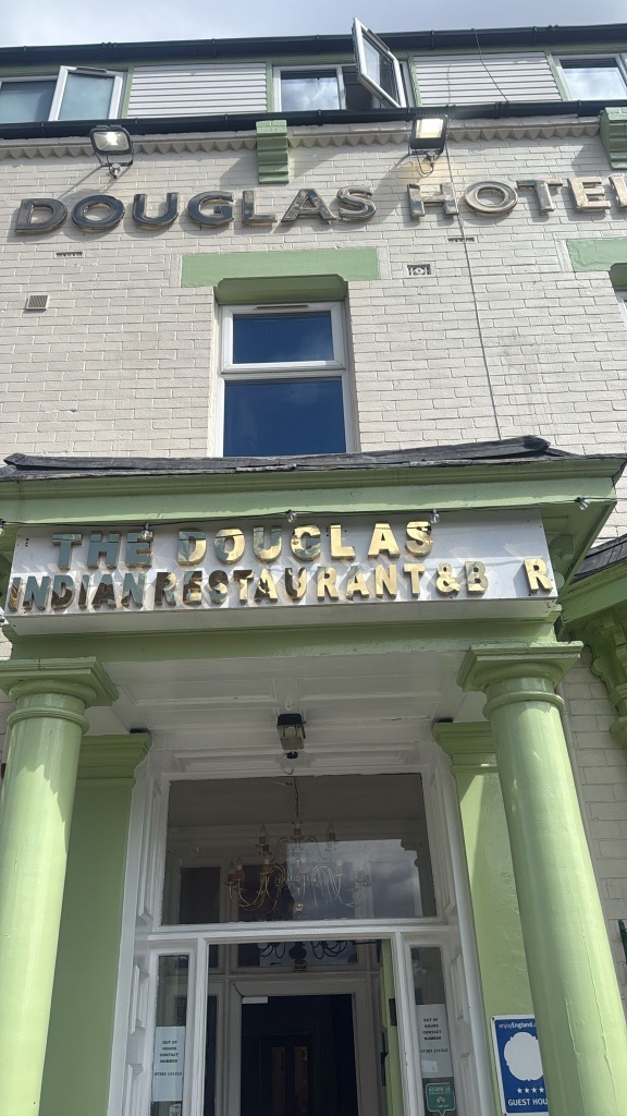 The Douglas Hotel exterior entrance