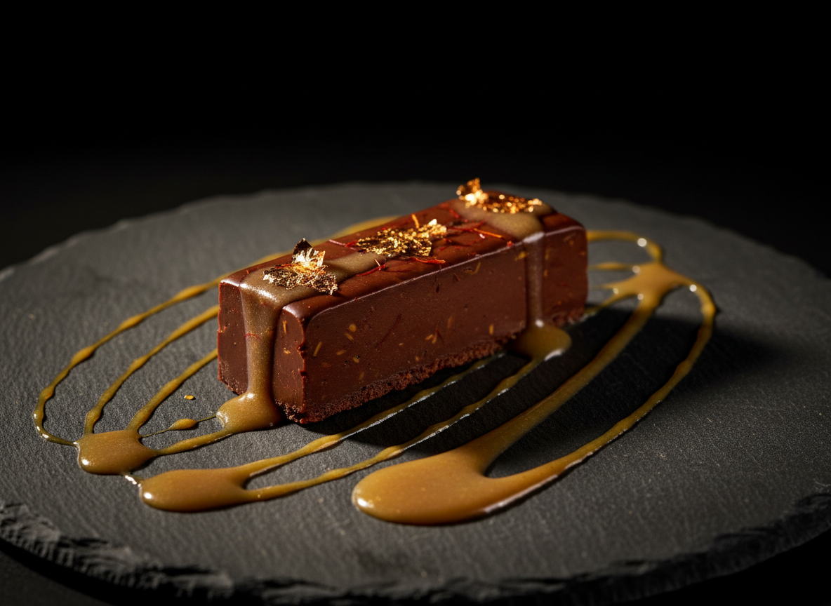Complimentary copper-infused birthday dessert