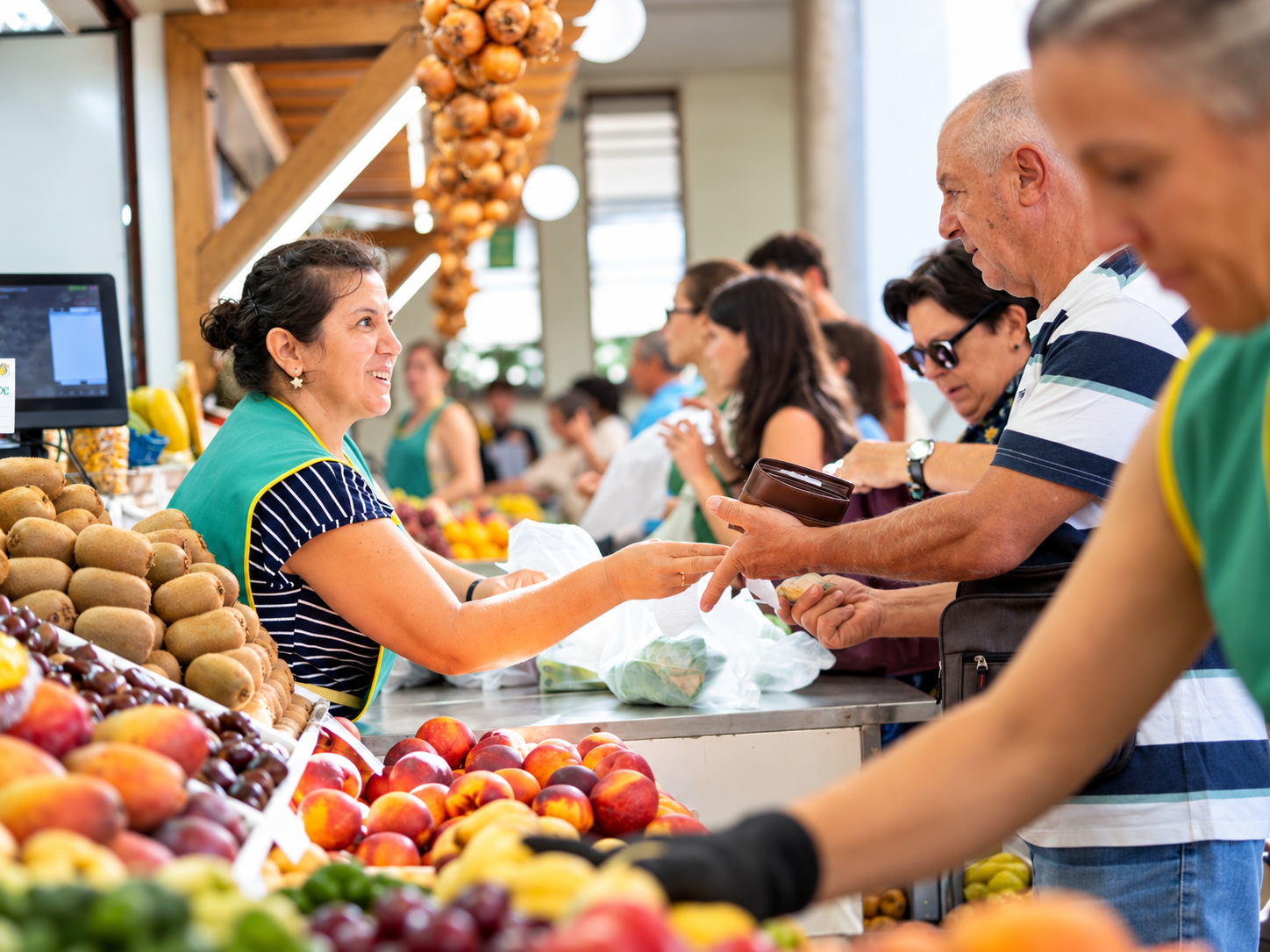 Equipa REGIBAMA no Mercado dos Lavradores