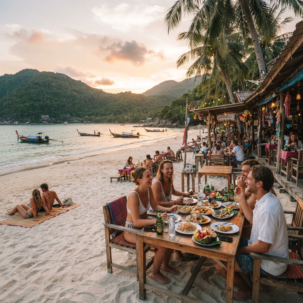 Bottle Beach Lunch