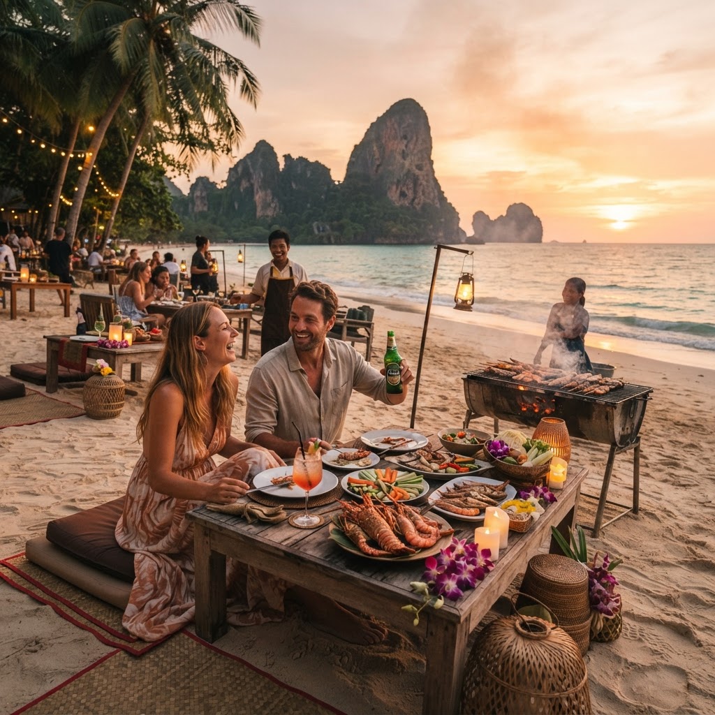 Beachside BBQ Dinner