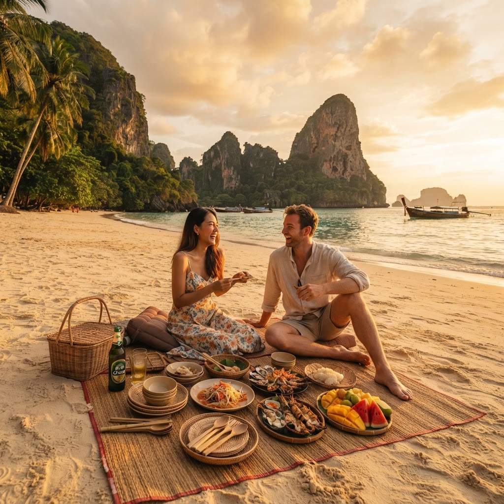 Island Beach Picnic