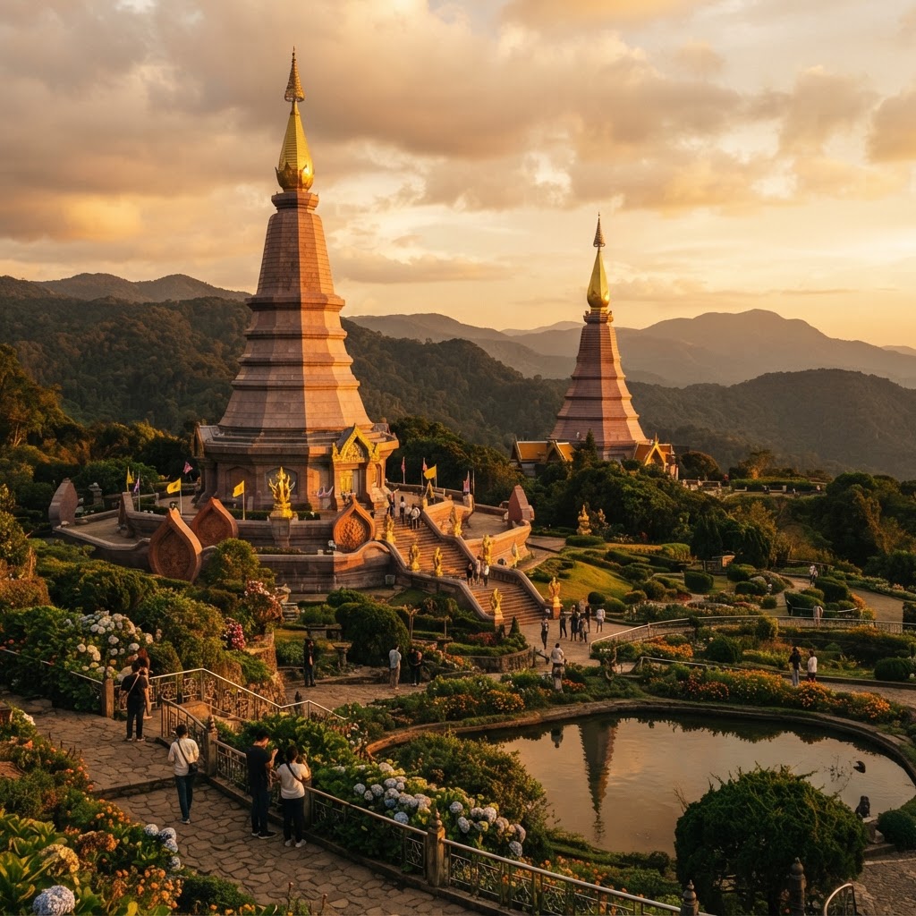 King and Queen Pagodas