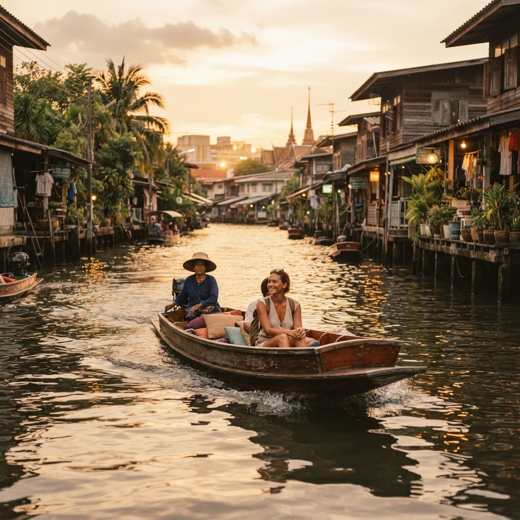 Bangkok’s Veins: A Slow Journey Through the Hidden Canals