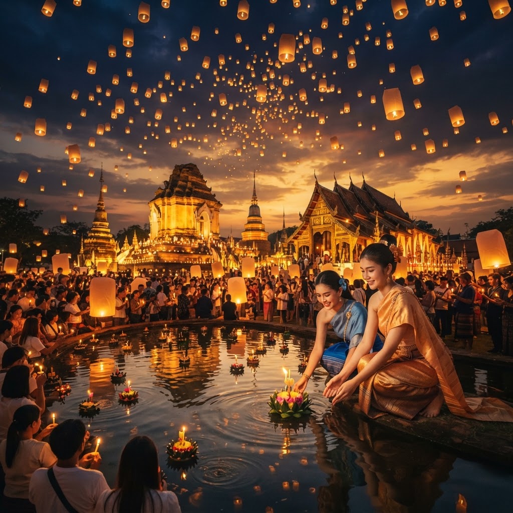 Chasing Magic: A Traveler's Guide to Thailand's Golden Festivals